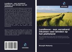Portada del libro de Landbouw - een verzekerd inkomen voor blinden op het platteland