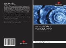 Buchcover von SIGN LANGUAGE POUNDS, KA'APOR