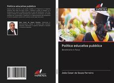 Capa do livro de Politica educativa pubblica 