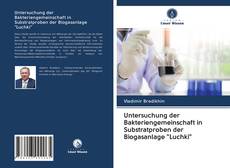 Portada del libro de Untersuchung der Bakteriengemeinschaft in Substratproben der Biogasanlage "Luchki"
