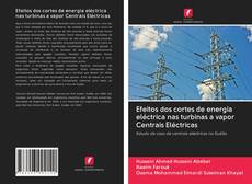 Buchcover von Efeitos dos cortes de energia eléctrica nas turbinas a vapor Centrais Eléctricas