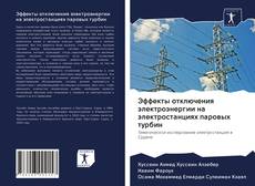 Couverture de Эффекты отключения электроэнергии на электростанциях паровых турбин