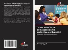 Buchcover von Causa ed effetto dell'assenteismo scolastico nei bambini