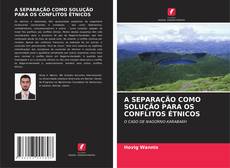 Capa do livro de A SEPARAÇÃO COMO SOLUÇÃO PARA OS CONFLITOS ÉTNICOS 