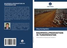 Capa do livro de BAUMWOLLPRODUKTION IN TURKMENISTAN 