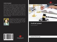 Bookcover of Judicial power