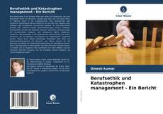 Buchcover von Berufsethik und Katastrophen management - Ein Bericht