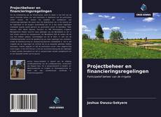 Обложка Projectbeheer en financieringsregelingen