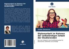 Capa do livro de Diplomarbeit im Rahmen der selbständigen Arbeit der Studierenden 