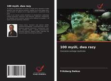Capa do livro de 100 myśli, dwa razy 
