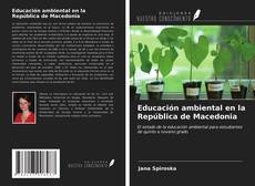 Bookcover of Educación ambiental en la República de Macedonia