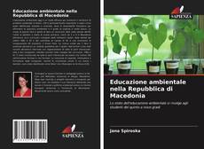 Bookcover of Educazione ambientale nella Repubblica di Macedonia