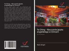 Buchcover von Te Ching - Nauczanie języka angielskiego w Chinach