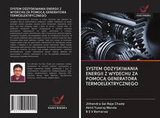 Buchcover von SYSTEM ODZYSKIWANIA ENERGII Z WYDECHU ZA POMOCĄ GENERATORA TERMOELEKTRYCZNEGO