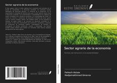 Capa do livro de Sector agrario de la economía 