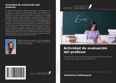 Couverture de Actividad de evaluación del profesor