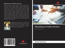 Capa do livro de Marketing of health services 
