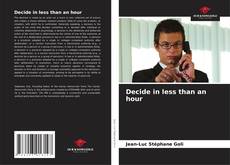 Decide in less than an hour的封面