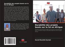 Capa do livro de Durabilité des projets basés sur la foi en Afrique 