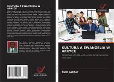 Portada del libro de KULTURA A EWANGELIA W AFRYCE