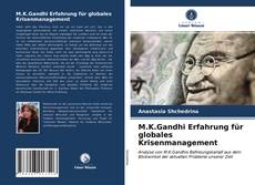 Buchcover von M.K.Gandhi Erfahrung für globales Krisenmanagement