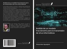 Buchcover von Análisis de un modelo fraccionario para la transmisión de virus informáticos