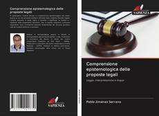 Обложка Comprensione epistemologica delle proposte legali