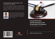 Buchcover von Compréhension épistémologique des propositions juridiques