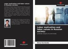Portada del libro de Labor motivation and labor values in Russian society: