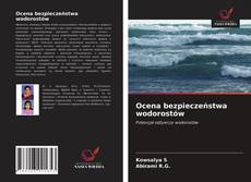 Capa do livro de Ocena bezpieczeństwa wodorostów 