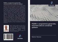 Copertina di PGEN++ programma generatie, reconstructie en conversie systeem