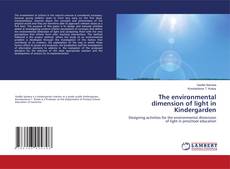 Buchcover von The environmental dimension of light in Kindergarden