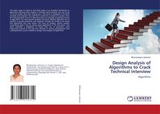 Bookcover of Design Analysis of Algorithms to Crack Technical Interview