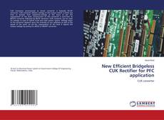 Bookcover of New Efficient Bridgeless CUK Rectifier for PFC application