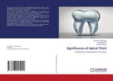 Copertina di Significance of Apical Third
