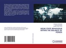 Copertina di WEAK STATE BEHAVIOUR WITHIN THE BALANCE OF POWER