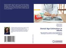 Dental Age Estimation in Adults的封面