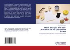 Copertina di Move analysis and self-presentation in application letters