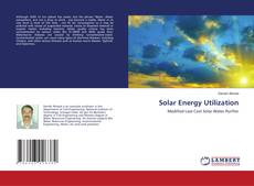Buchcover von Solar Energy Utilization