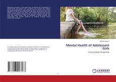 Buchcover von Mental Health of Adolescent Girls