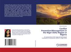 Buchcover von Conflict Prevention/Management in the Niger Delta Region in Nigeria