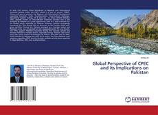 Buchcover von Global Perspective of CPEC and its Implications on Pakistan