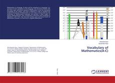 Buchcover von Vocabulary of Mathematics(A-C)
