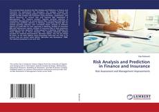Buchcover von Risk Analysis and Prediction in Finance and Insurance