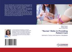 Couverture de ”Nurses’ Roles in Providing Patient Care