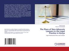 Buchcover von The Place of Non-Advocate Lawyers in the Legal Practice in Kenya