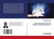 Buchcover von Contemporary Issues of Modern Arabic Literature