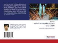 Buchcover von Various Trends and Perspective towards EDM
