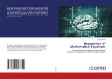 Buchcover von Recognition of Mathematical Equations