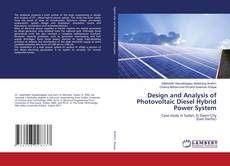 Buchcover von Design and Analysis of Photovoltaic Diesel Hybrid Power System